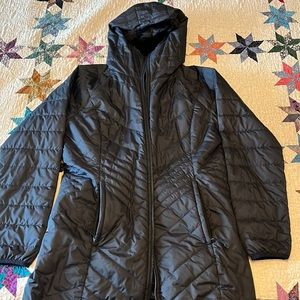 The North Face women’s coat black, size large
